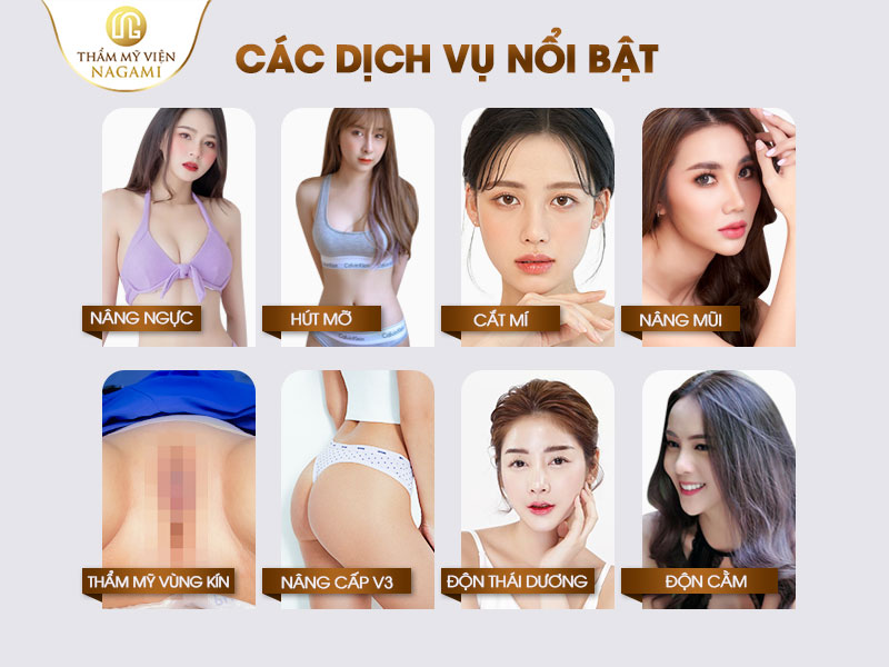 Những dịch vụ tại thẩm mỹ viện nagami