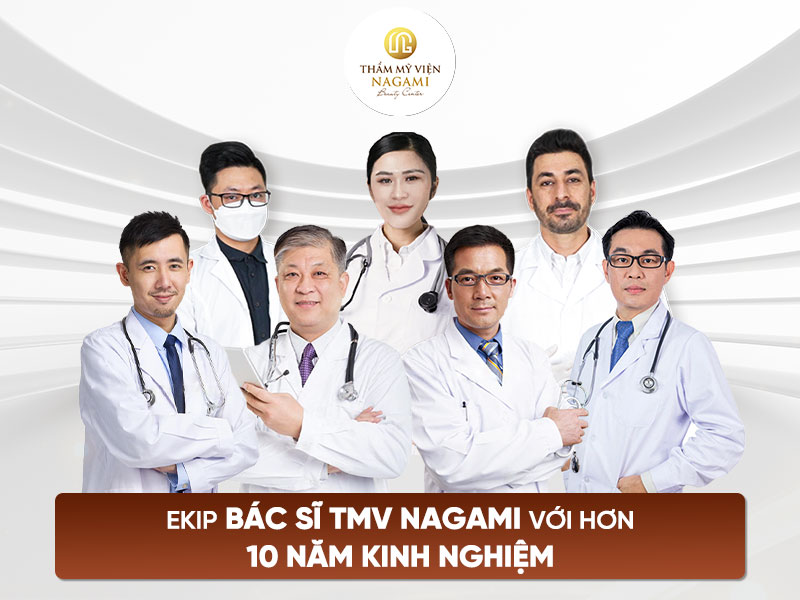 Đội ngũ y bác sĩ tại thẩm mỹ viện Nagami